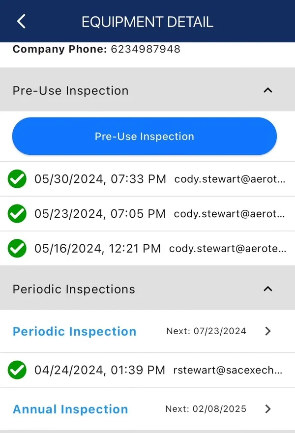 AEROTEC App Screen 3